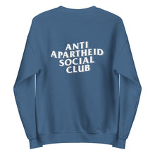 Load image into Gallery viewer, Anti Apartheid Social Club w/ Sleeve Embroidery and Back Design - Size Up for Better Fit