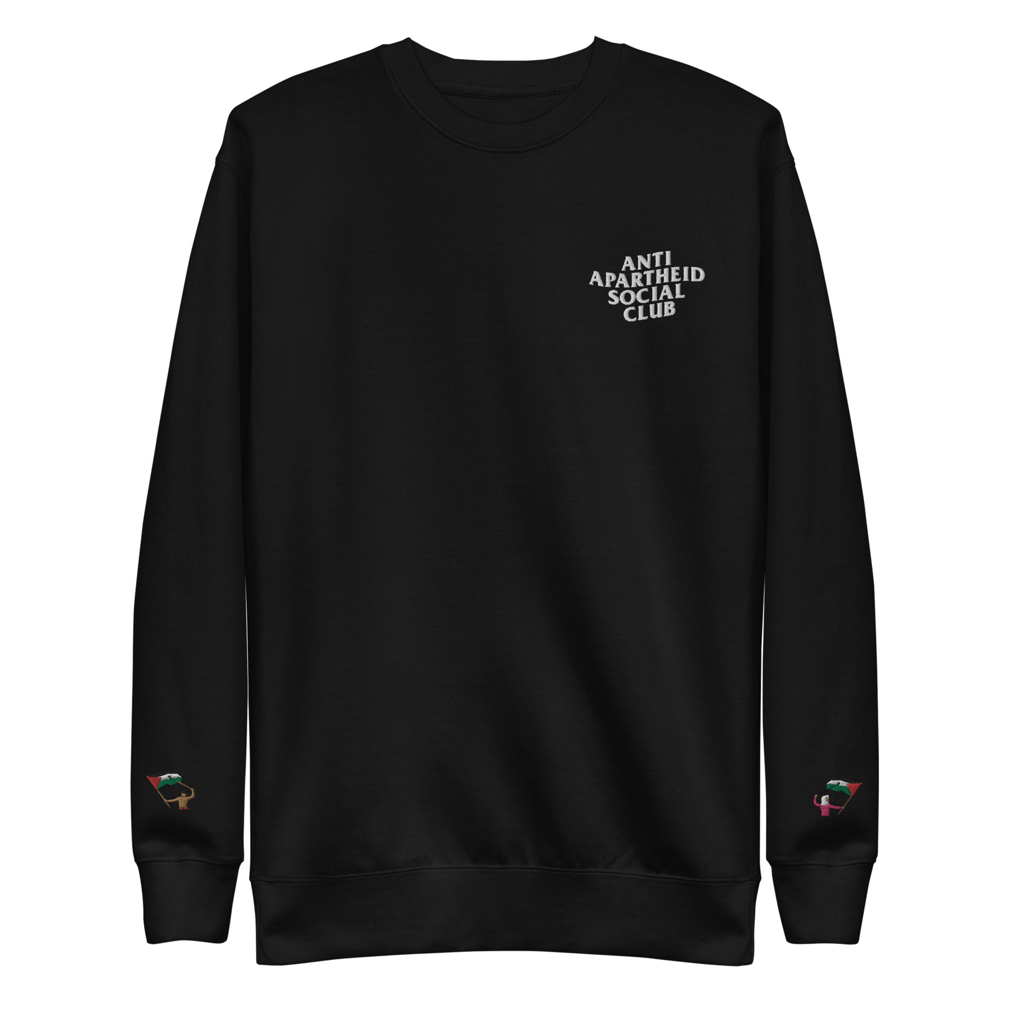 Anti Apartheid Social Club w/ Sleeve Embroidery - Size Up