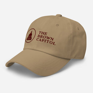 The Brown Capitol Embroidered Hat II