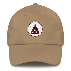 The Brown Capitol Embroidered Hat I