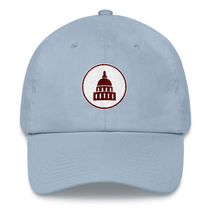 The Brown Capitol Embroidered Hat I