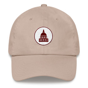 The Brown Capitol Embroidered Hat I