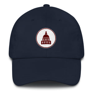 The Brown Capitol Embroidered Hat I