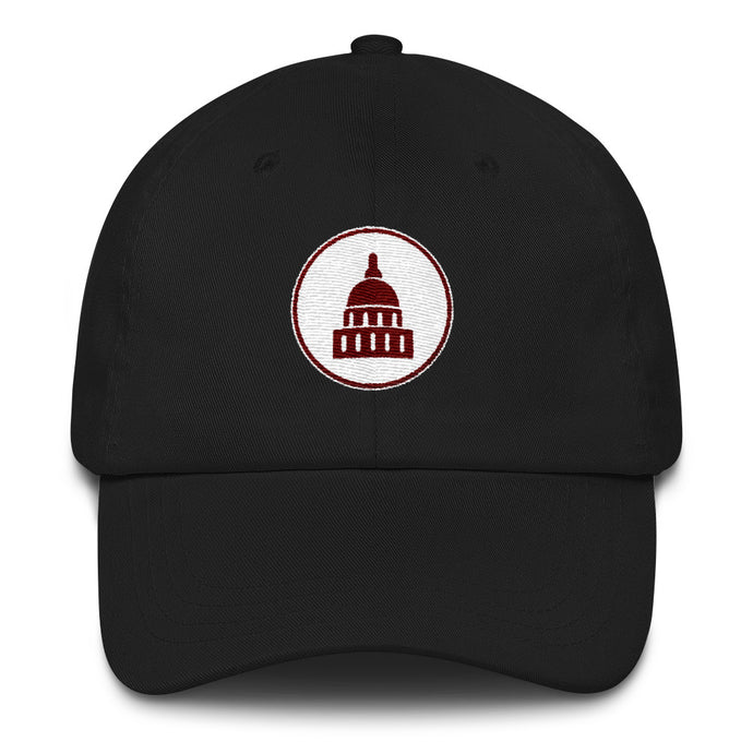 The Brown Capitol Embroidered Hat I