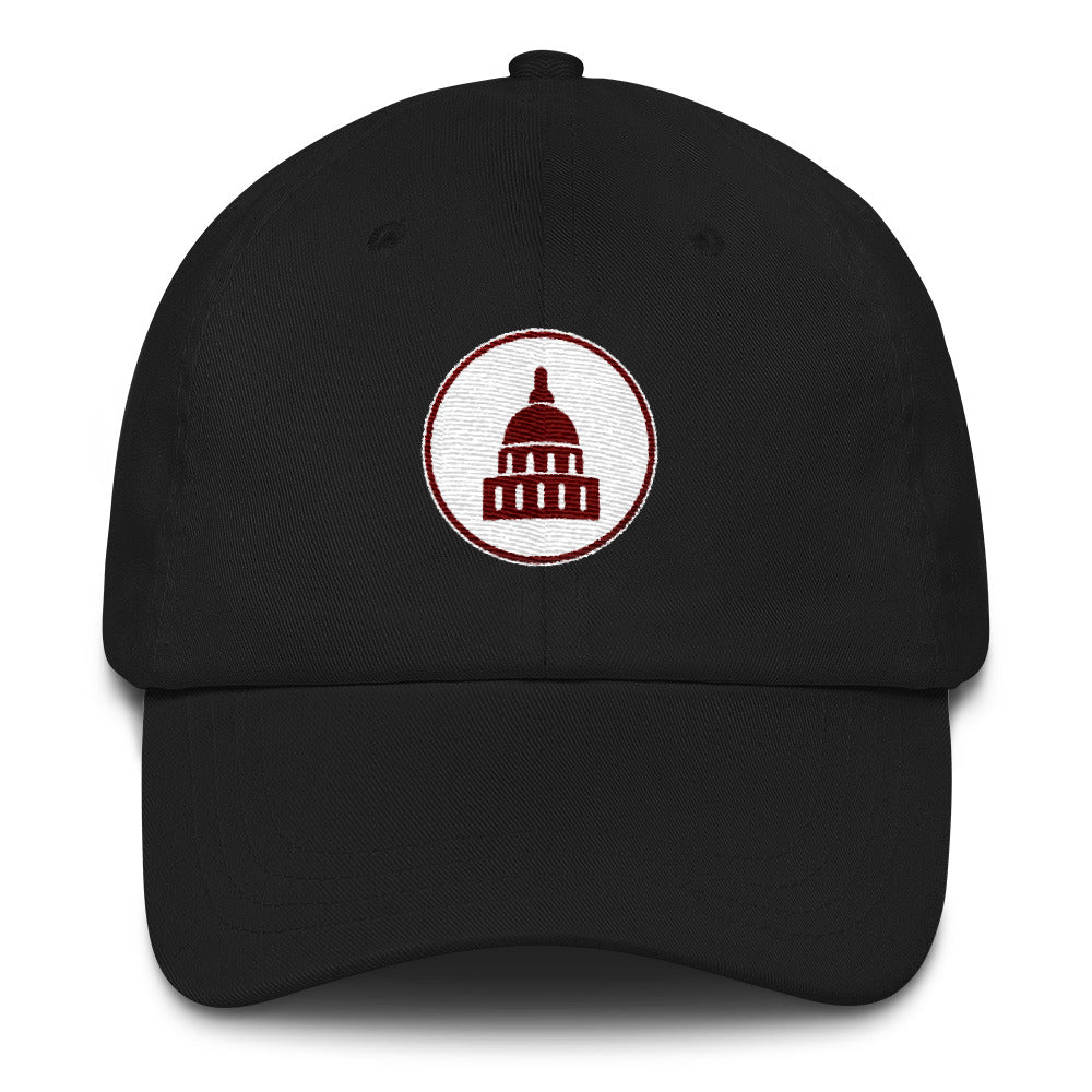 The Brown Capitol Embroidered Hat I